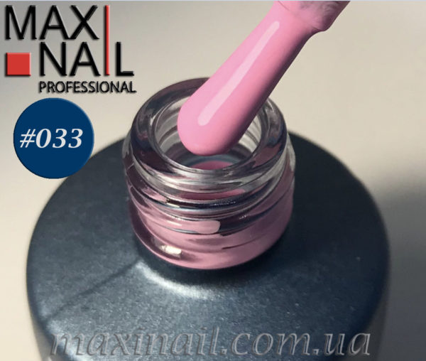 Гель-лак MaxiNail rubber gel polish #033 8 ml