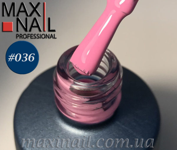 Гель-лак MaxiNail rubber gel polish #036 8 ml