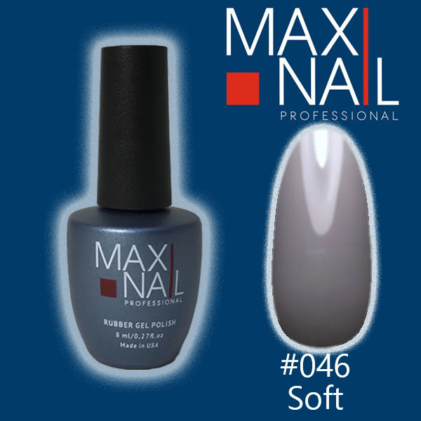 Гель-лак MaxiNail rubber gel polish #046 8 ml
