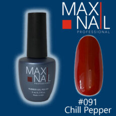 Гель-лак MaxiNail rubber gel polish #091 8ml